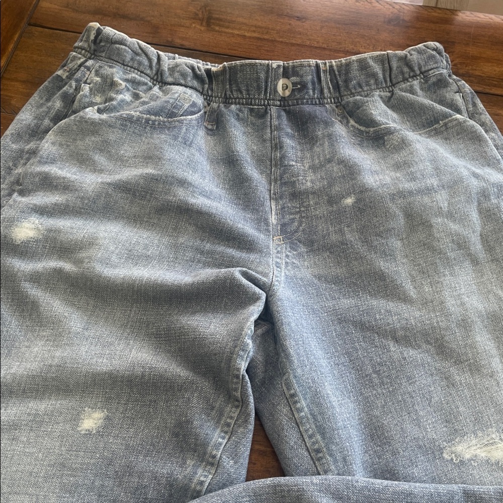 Rag & Bone Miramar Joggers sweatpants faux jeans size Large - Picture 2 of 16